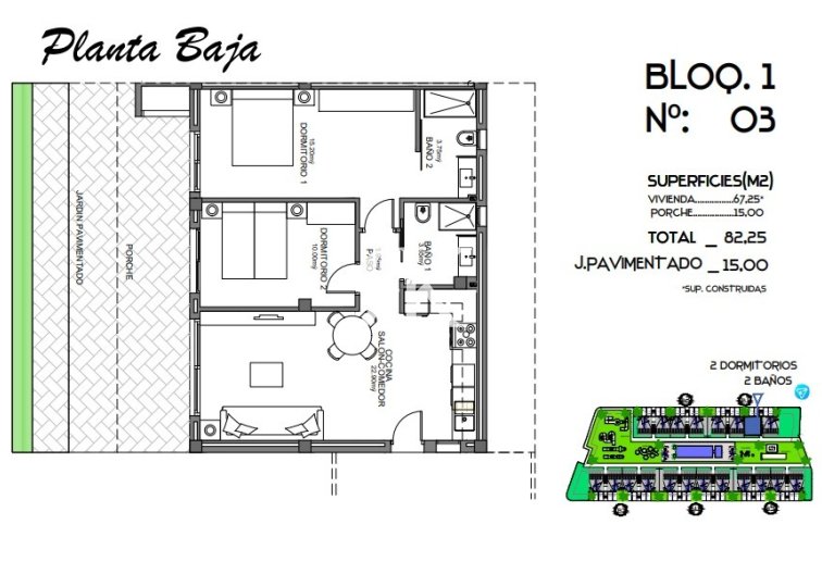 Obra Nueva en construcción - Apartamento  - Algorfa - La Finca Golf