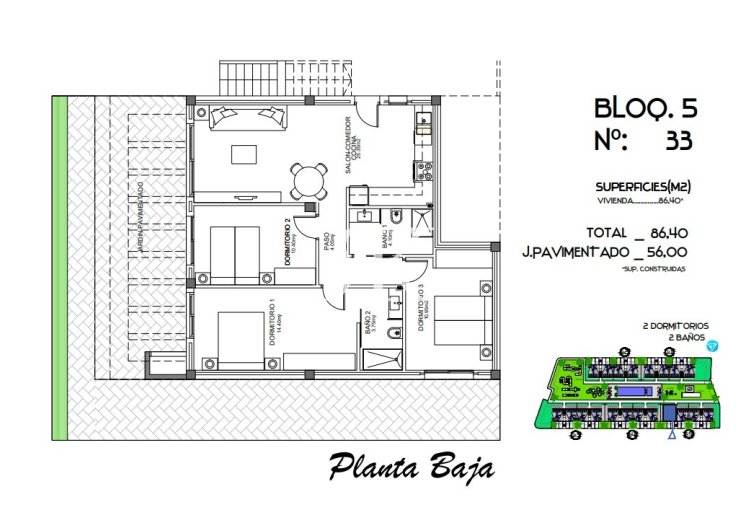 Obra Nueva en construcción - Apartamento  - Algorfa - La Finca Golf