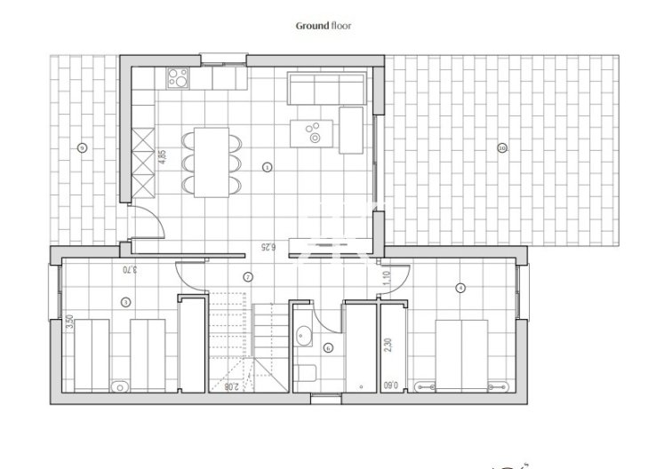 Obra Nueva en construcción - Villa independiente - Algorfa - La Finca Golf