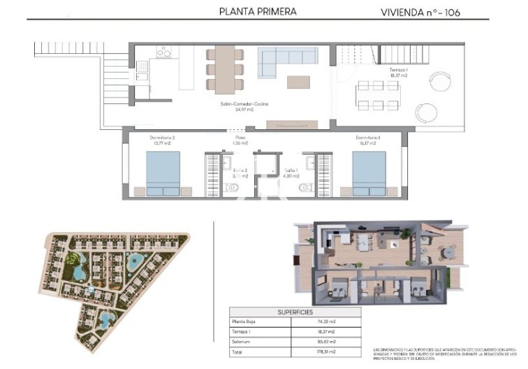 Obra Nueva en construcción - Atico - Torrevieja - Los Balcones 