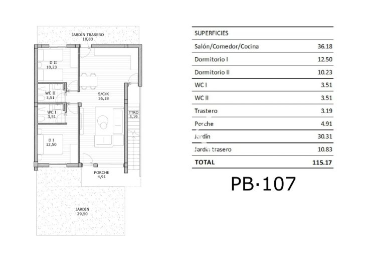 Nouvelle construction - Appartement - San Miguel de Salinas