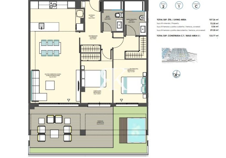 Obra Nueva en construcción - Apartamento  - Finestrat