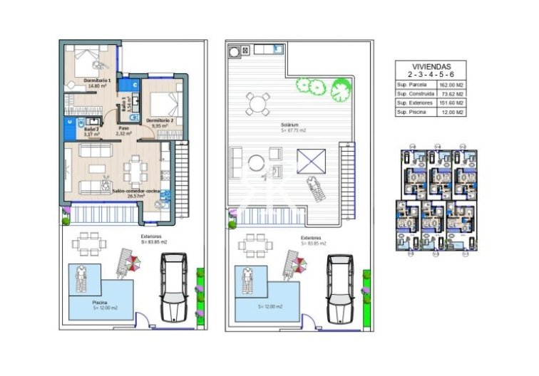 Obra Nueva en construcción - Villa independiente - Torre-Pacheco - Torre Pacheco