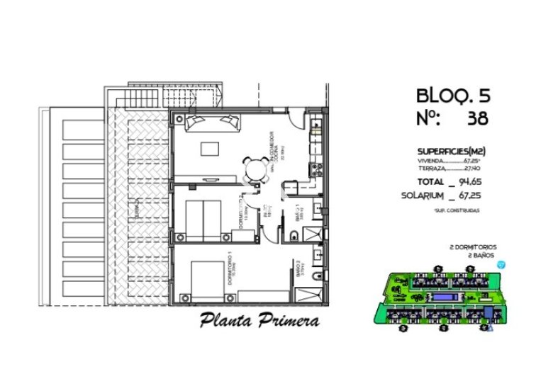 Nieuwbouw in constructie - Penthouse - Algorfa - La Finca Golf