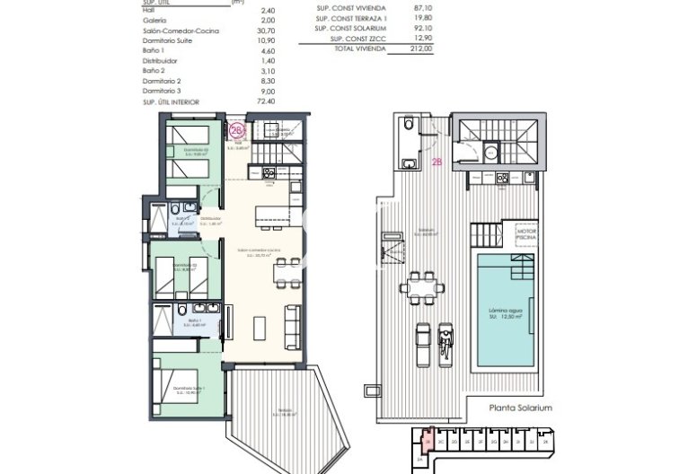 Nieuwbouw in constructie - Penthouse - Benijofar