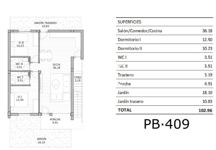 Nouvelle construction - Appartement - San Miguel de Salinas