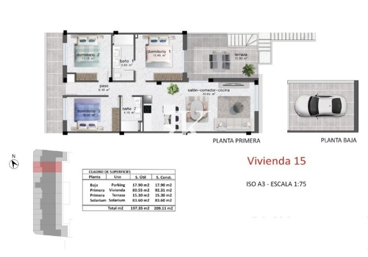 Nouvelle construction - Penthouse - Pilar de la Horadada - Pinar de Campoverde