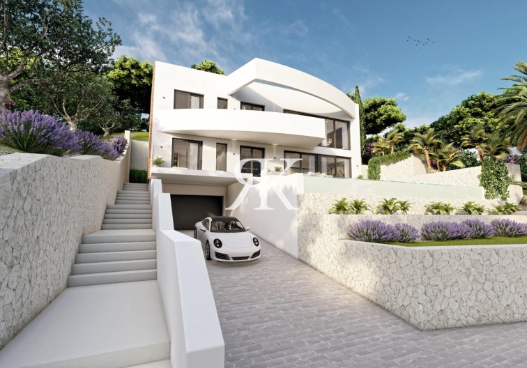 Nieuwbouw in constructie - Vrijstaande villa - Altea