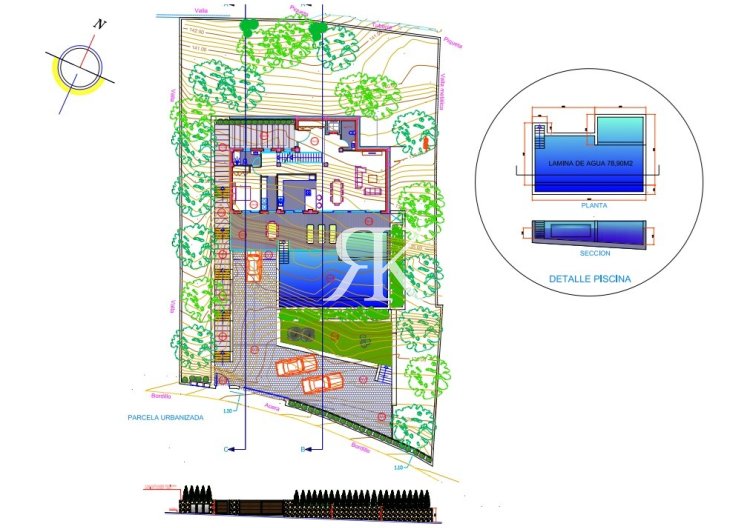 Nieuwbouw in constructie - Vrijstaande villa - Altea