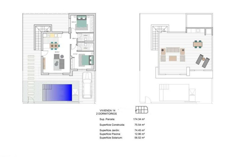 Nouvelle construction - Villa Individuelle - Torre-Pacheco - Roldan