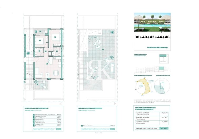 Nouvelle construction - Penthouse - Torrevieja - Los Balcones 