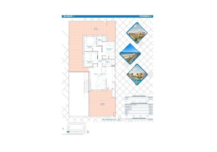 Neubau - Bungalow im Erdgeschoss - Pilar de la Horadada