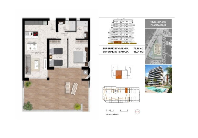 Nouvelle construction - Appartement - Guardamar del Segura