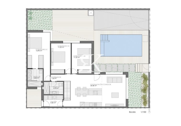 Construction Neuve - Villa Mitoyenne - Bigastro