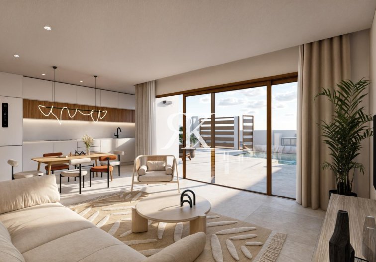 Obra Nueva en construcción - Villa independiente - Torre-Pacheco - Torre Pacheco