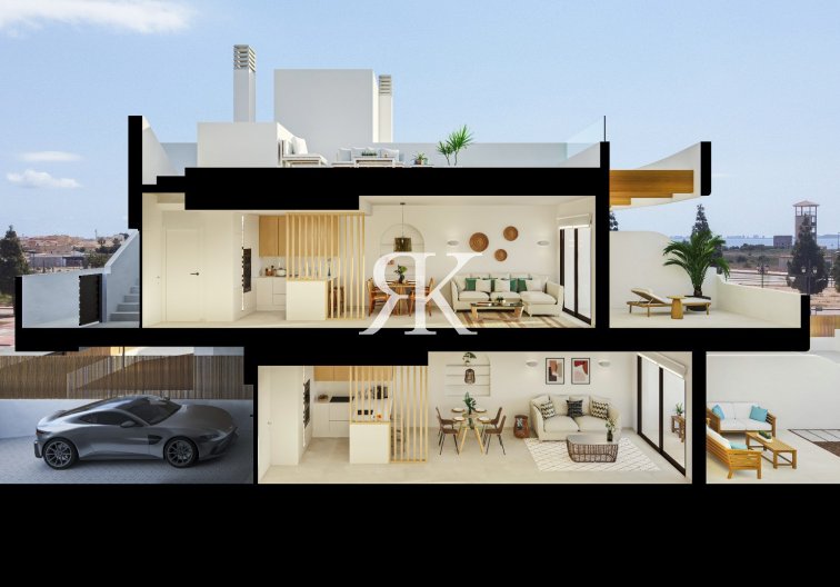 Nouvelle construction - Appartement au rez-de-chaussée - Los Alcázares