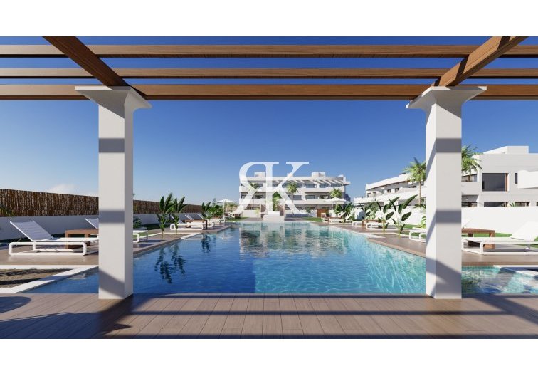 Obra Nueva - Bungalow en planta baja - Los Alcázares