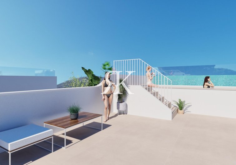 New Build - Top floor bungalow - Torre de la Horadada - Playa de las Higuericas