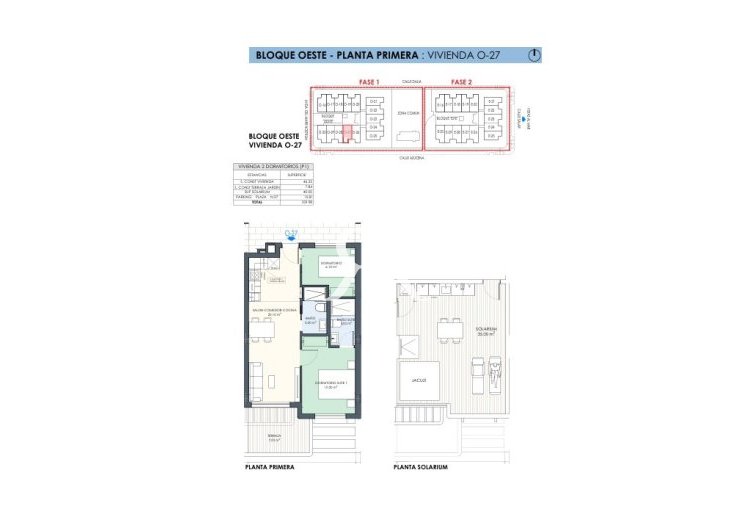 New Build - Top floor bungalow - Torre de la Horadada - Playa de las Higuericas