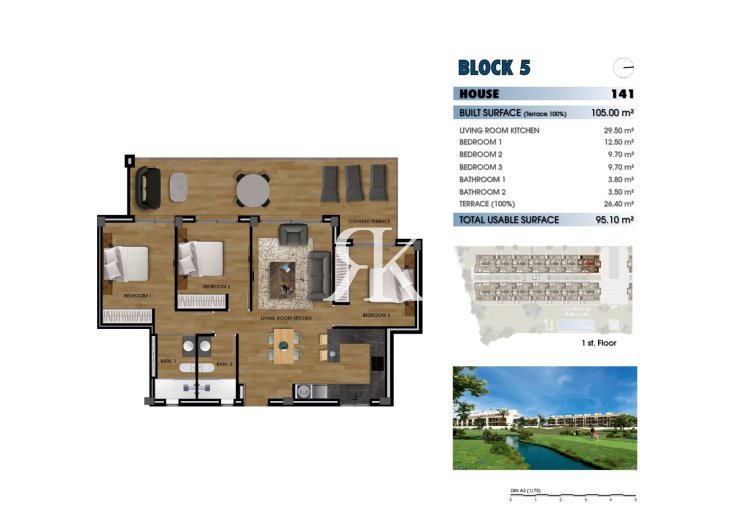 New Build - Apartment - Los Alcázares - La Serena Golf