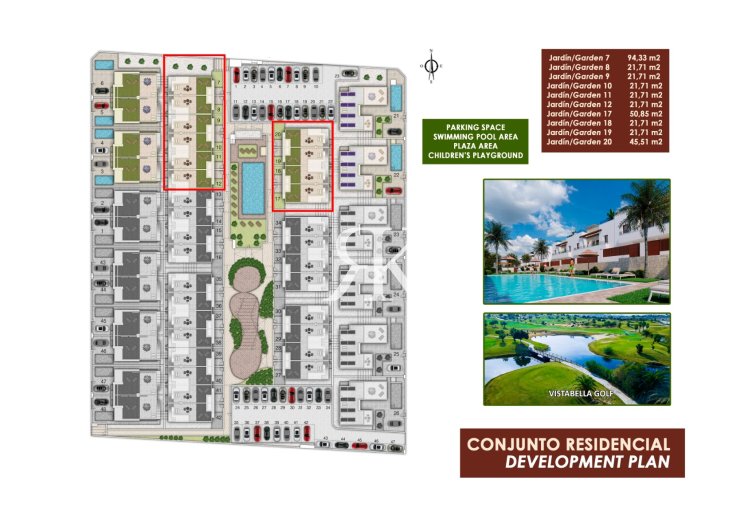  - Doppelhaushälfte - Orihuela - Vistabella
