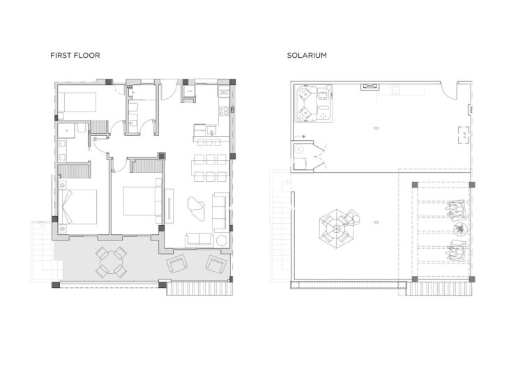 Neubau - Bungalow im obersten Stockwerk - Ciudad Quesada - Doña Pepa 