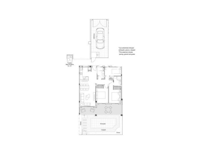 Obra Nueva - Bungalow en planta baja - Ciudad Quesada - Doña Pepa 