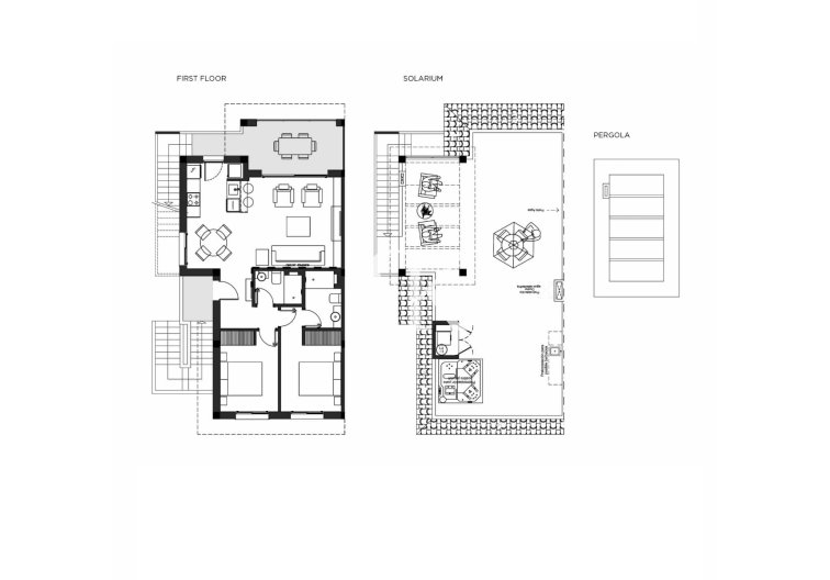 Nieuwbouw - Bungalow op de bovenste verdieping - Ciudad Quesada - Doña Pepa 