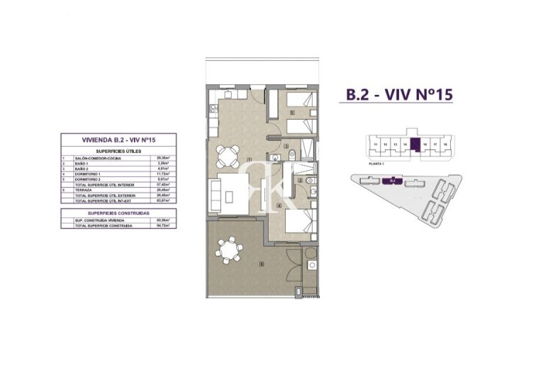 Neubau - Wohnung - Torrevieja - La Mata