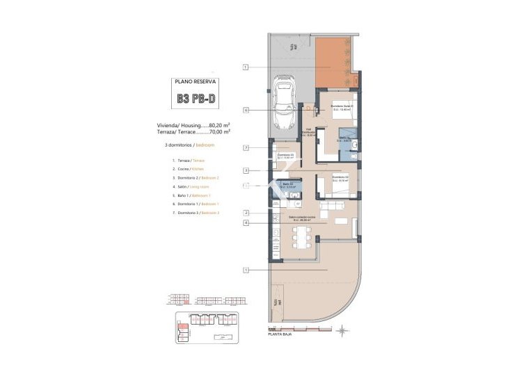 Obra Nueva - Bungalow en planta baja - Los Alcázares