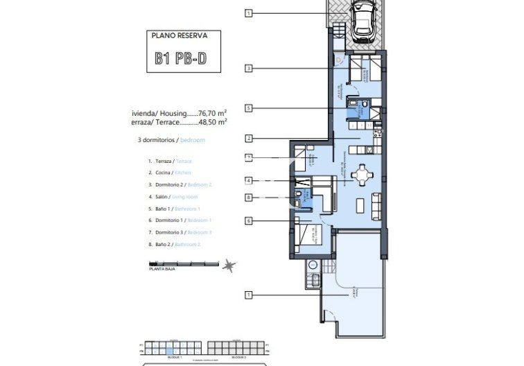 New Build - Ground floor Bungalow - Dolores