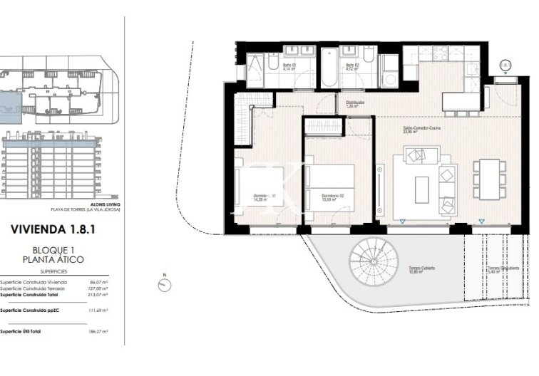 New Build - Penthouse - Villajoyosa - Playa del Torres