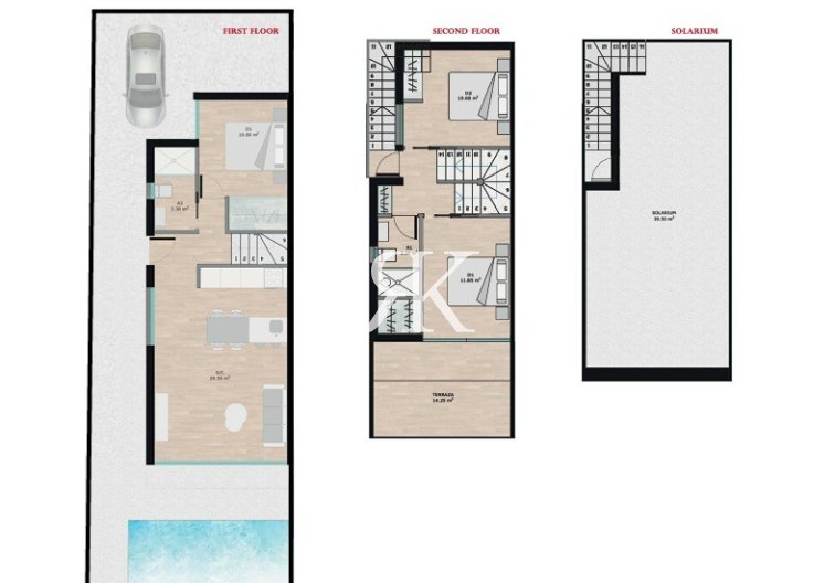  - Doppelhaushälfte - San Javier - Santiago de la Ribera