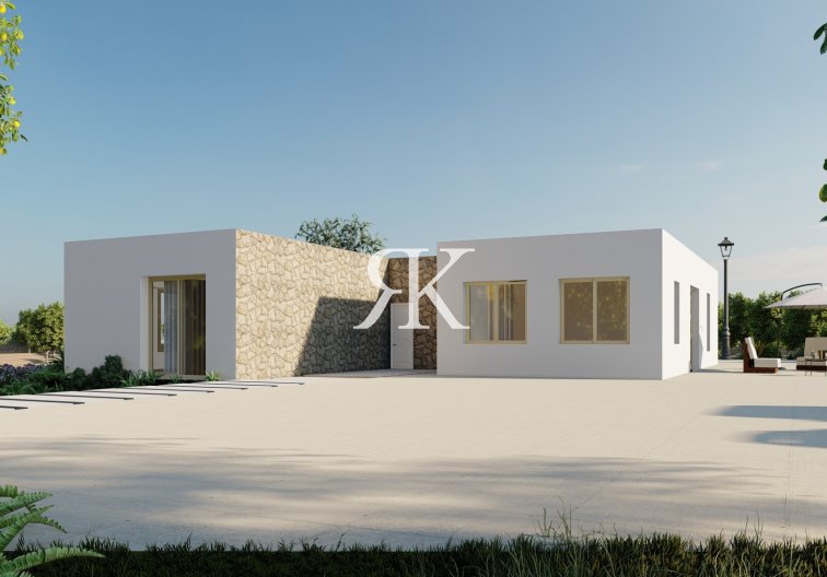 Obra Nueva - Villa independiente - Algorfa