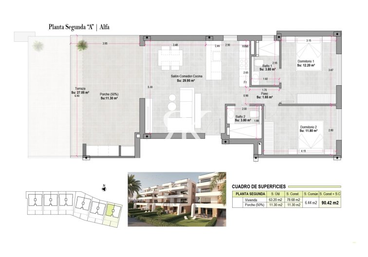 Construction Neuve - Appartement - Alhama de Murcia - Condado de Alhama Golf Resort