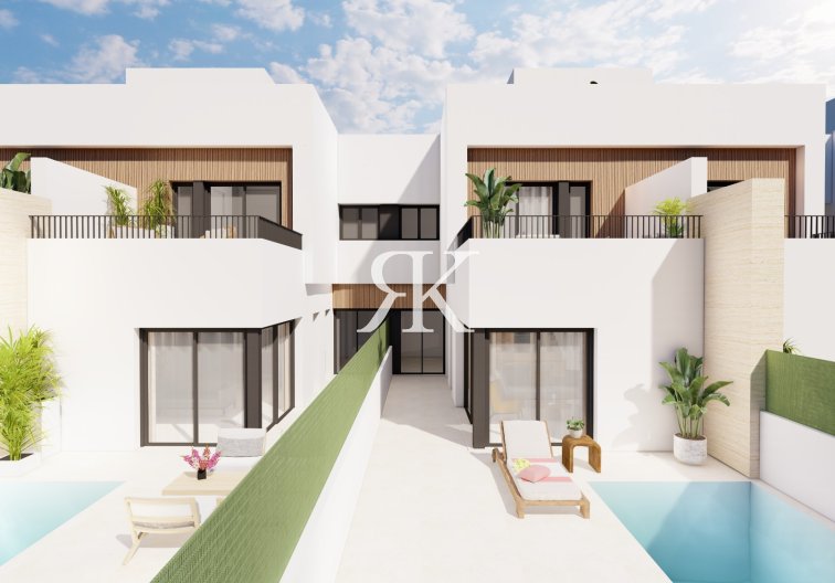 Nieuwbouw - Halfvrijstaande villa - San Javier - Santiago de la Ribera
