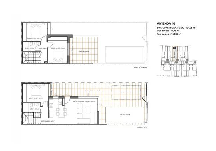 Nieuwbouw - Halfvrijstaande villa - San Javier - Santiago de la Ribera