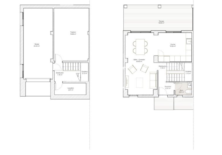 Neubau - Doppelhaushälfte - La Nucia