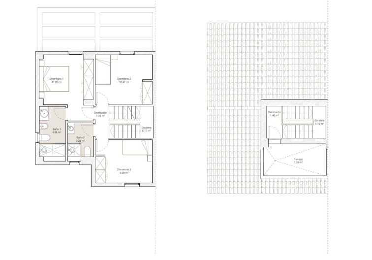 Neubau - Doppelhaushälfte - La Nucia