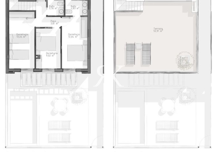 Neubau - Freistehende Villa - Aguilas - Playa de Hornillo