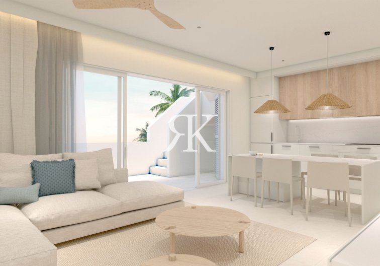  - Bungalow im obersten Stockwerk - Torre de la Horadada - Playa de las Higuericas