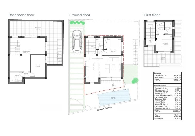 Neubau - Freistehende Villa - Pilar de la Horadada - Lo Romero Golf