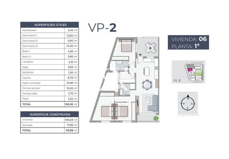 Neubau - Wohnung - Torrevieja - Curva de Palangre