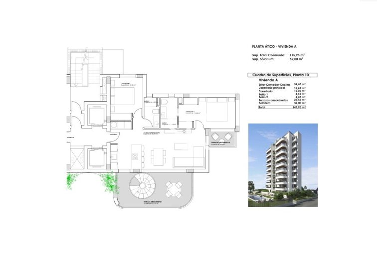 New Build - Penthouse - Guardamar del Segura