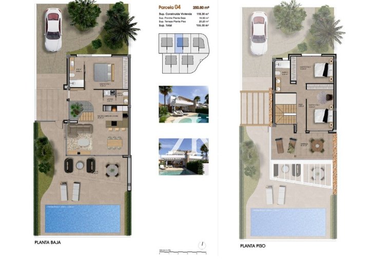 Neubau - Doppelhaushälfte - Monforte del Cid - Font del Llop Golf Resort