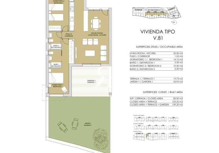  - Wohnung - Pilar de la Horadada - Lo Romero Golf