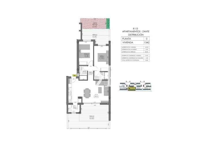 Construction Neuve - Bungalow au rez-de-chaussée - Algorfa - La Finca Golf Resort