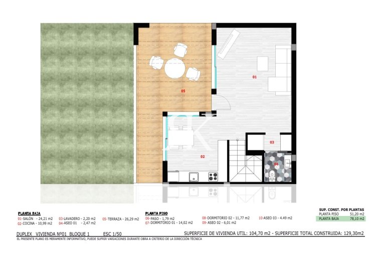  - Maisonette-Wohnung - Monforte del Cid - Font del Llop Golf Resort