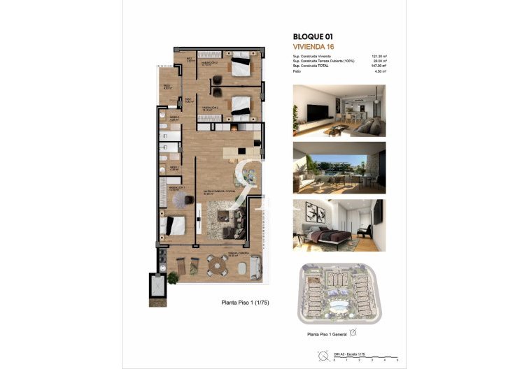 Neubau - Wohnung - Monforte del Cid - Font del Llop Golf Resort