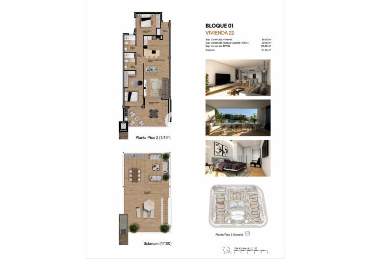 Neubau - Penthaus - Monforte del Cid - Font del Llop Golf Resort